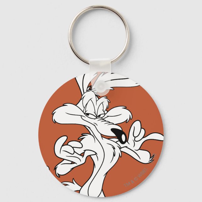 Porte-clés Wile E. Coyote A L'Air Agréable (Recto)