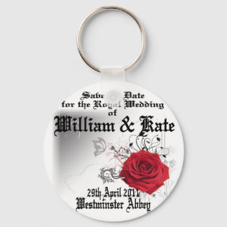 Porte-clés William & Kate Royal Mariage Objets de collection