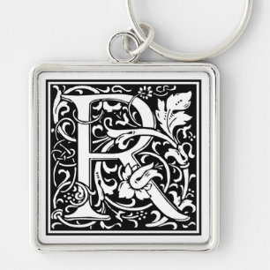 Porte-clés William Morris Alphabet "R"