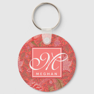 Porte-clés William Morris - Art Nouveau Windrush Monogrammé