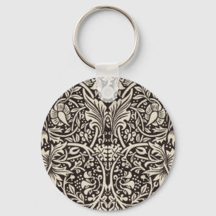 Porte-clés William Morris Daffodil Floral Wallpaper Motif