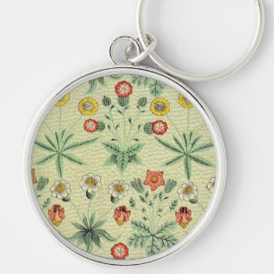 Porte-clés William Morris Daisy Floral Fond d'écran Motif