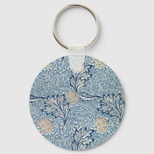 Porte-clés William Morris Flower Floral Design