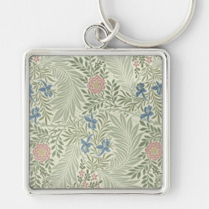 Porte-clés William Morris Larkspur Fond d'écran floral