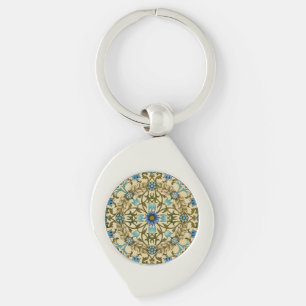 Porte-clés William Morris- Modèle Antique 1873 Vigne et Fleur