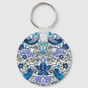 Porte-clés William Morris Strawberry Thief - Inverti