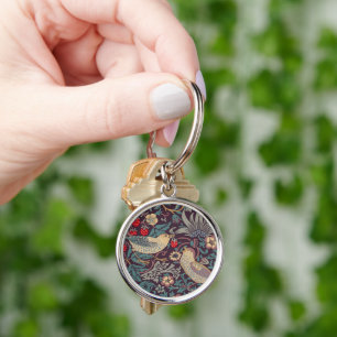 Porte-clés William Morris Strawberry Thief Porte - clé