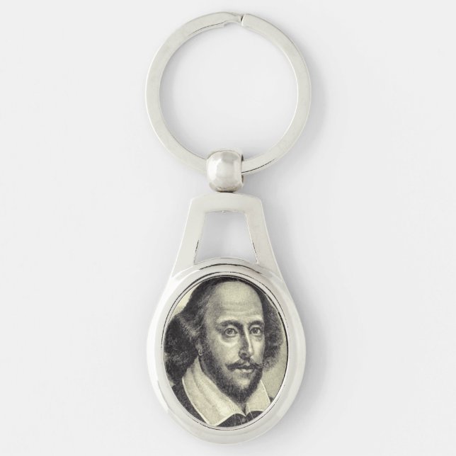 Porte-clés William Shakespeare Porte - clé (Devant)