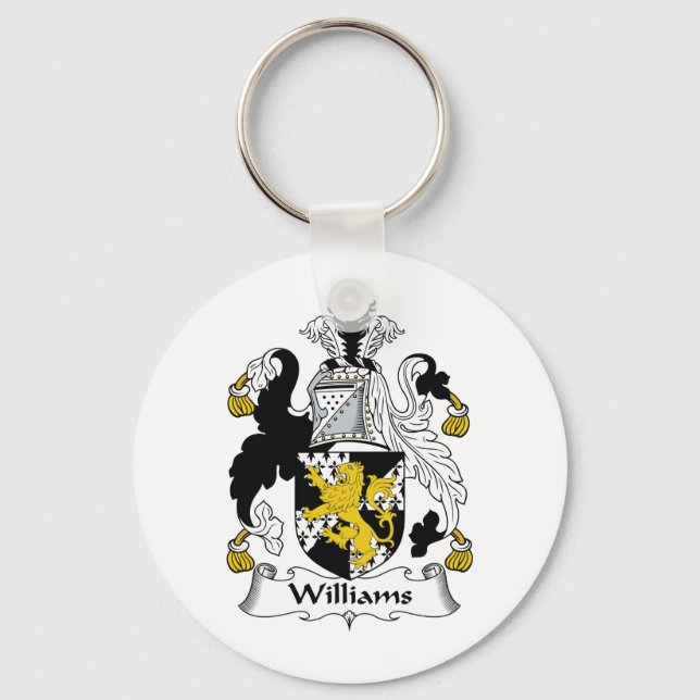 Porte-clés Williams Family Crest (Recto)