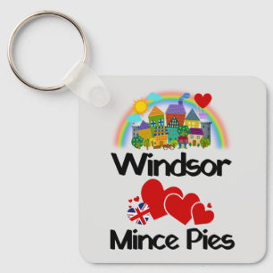 Porte-clés Windsor, Berkshire Aime Les Mince Pies