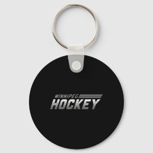 Porte-clés Winnipeg Hockey Lames d'Acier Gameday Fan Gear