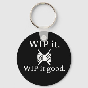 Porte-clés WIP It Good - Crochet {Dark}