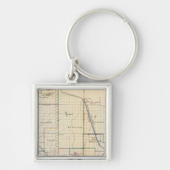 Porte-clés Wisconsin 3 (Devant)