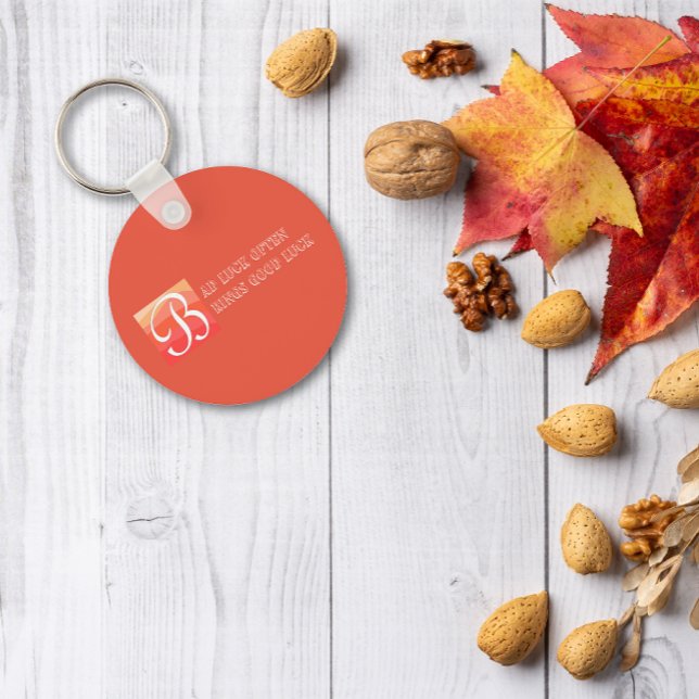 Porte-clés Wisdom citer bonne chance inspiration (Créateur téléchargé)