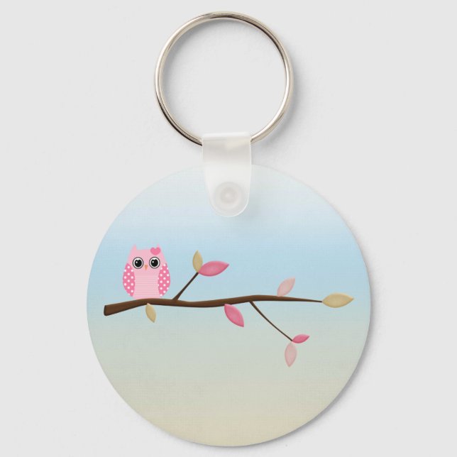 Porte-clés Wise Owl (Recto)
