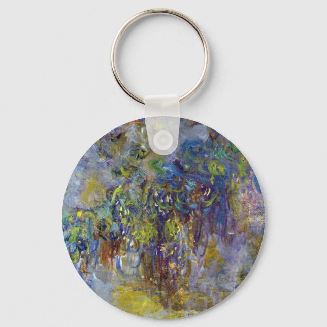 Porte-clés Wisteria (moitié droite) par Claude Monet (Recto)