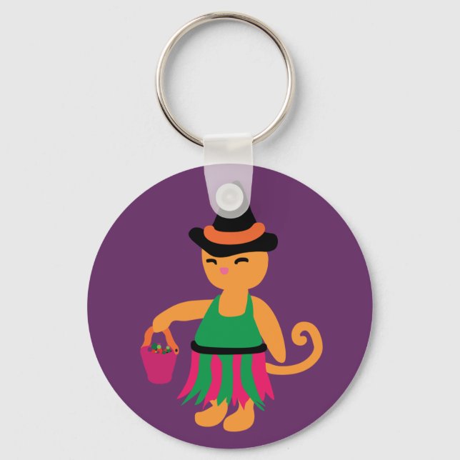 Porte-clés Witch Kitty (Recto)