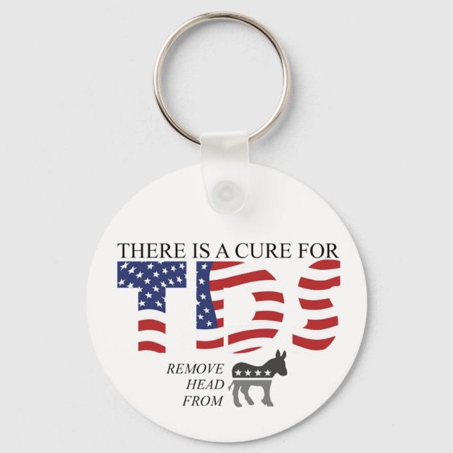 Porte-clés Witty Key Fob : L'humour politique en marche ! (Recto)