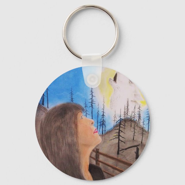 Porte-clés Wolf Dreamer (Recto)