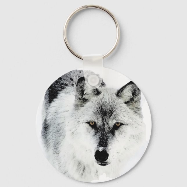 Porte-clés Wolf Eyes (Recto)