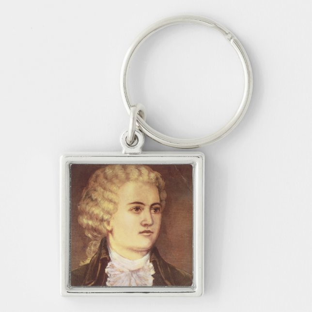Porte-clés Wolfgang Amadeus Mozart pendant son séjour (Devant)
