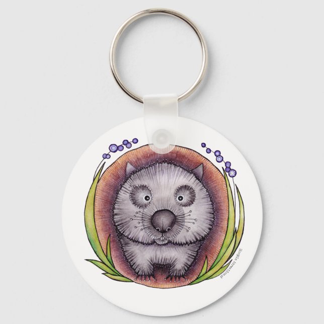 Porte-clés 'Wombie' le Porte - clé wombat (Recto)
