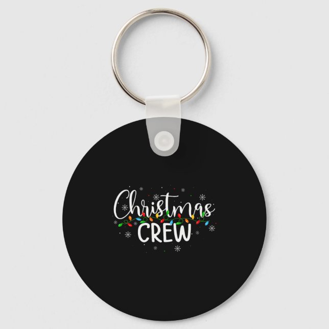 Porte-clés Womens Christmas Crew Pajamas Matching Family Grou (Recto)