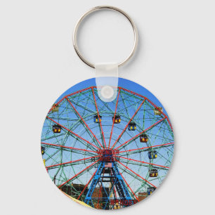 Porte-clés Wonder Wheel - Coney Island, porte - clé NYC