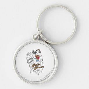 Porte-clés Wonder Woman s'épanouit