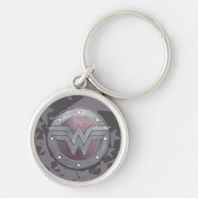 Porte-clés Wonder Woman Shield Motif (Devant)