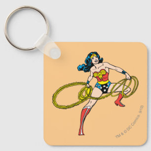 Porte-clés Wonder Woman Swinging Lasso Right
