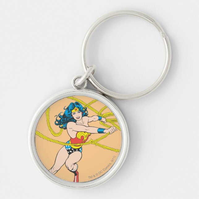 Porte-clés Wonder Woman tient Lasso 1 (Devant)