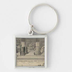 Porte-clés Woodland store, collège