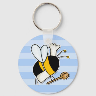 Porte-clés worker bee - chef