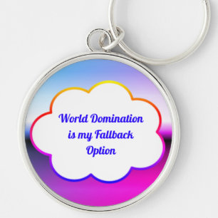 Porte-clés World Domination Keychain