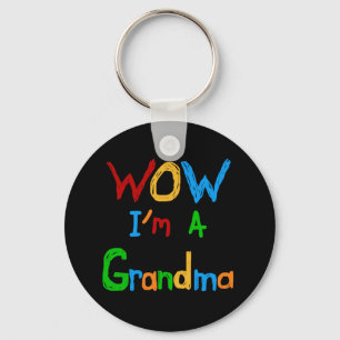 Porte-clés WOW Je suis un grand-mère T-shirts et cadeaux