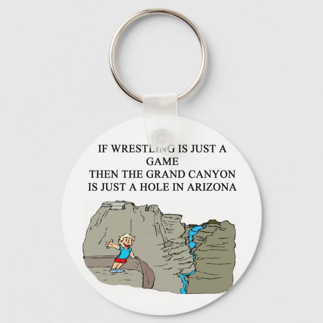Porte-clés WRESTLING joke cadeaux t-shirts (Recto)
