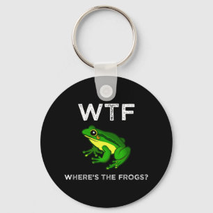 Porte-clés WTF - Où sont les grenouilles ?