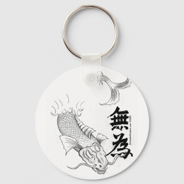Porte-clés Wu Wei Koi (Recto)