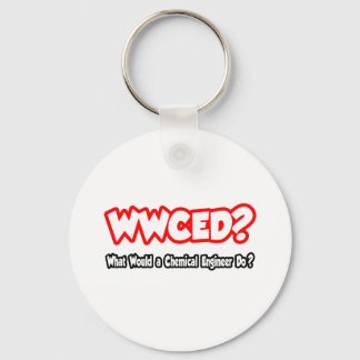 Porte-clés WWCED...Que ferait un Chem Eng ?