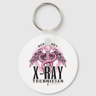 Porte-clés X-Ray Tech Pink Caduceus