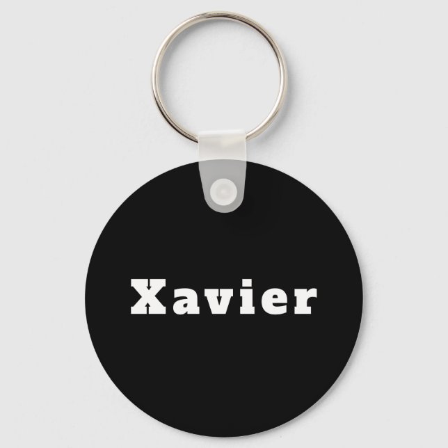 Porte-clés Xavier (Recto)