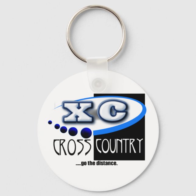 Porte-clés XC MOTTO - Distance - PAYS (Recto)