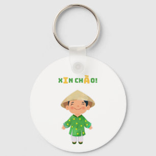 Porte-clés XIN CHÀO ! Porte - clé vietnamien