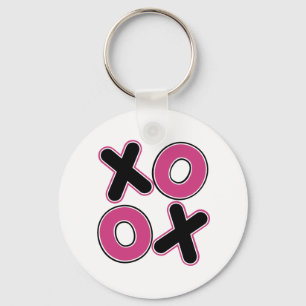 Porte-clés XOXO carré