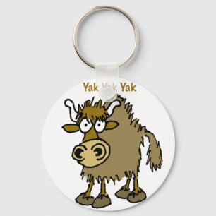 Porte-clés YAK YAK YAK Parler, C'EST Vie !