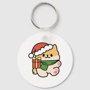 Porte-clés Yappy Howlidays - Jote Christmas Dog Cartoon