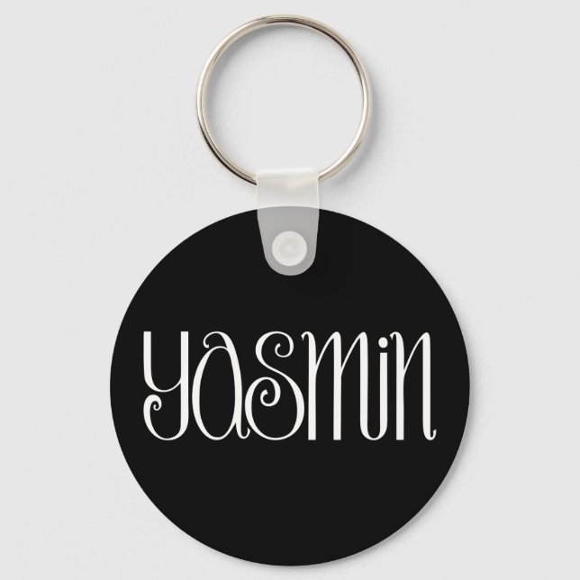 Porte-clés Yasmin white Keyring (Recto)
