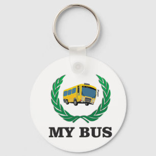 Porte-clés yellow bus my