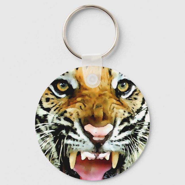 Porte-clés Yeux du tigre (Recto)